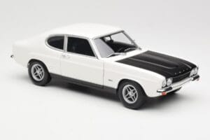 Ford Capri Mk1 RS 2600 Blanco Negro Minichamps 1:18 150089078 Metal - imagen 6 de 8