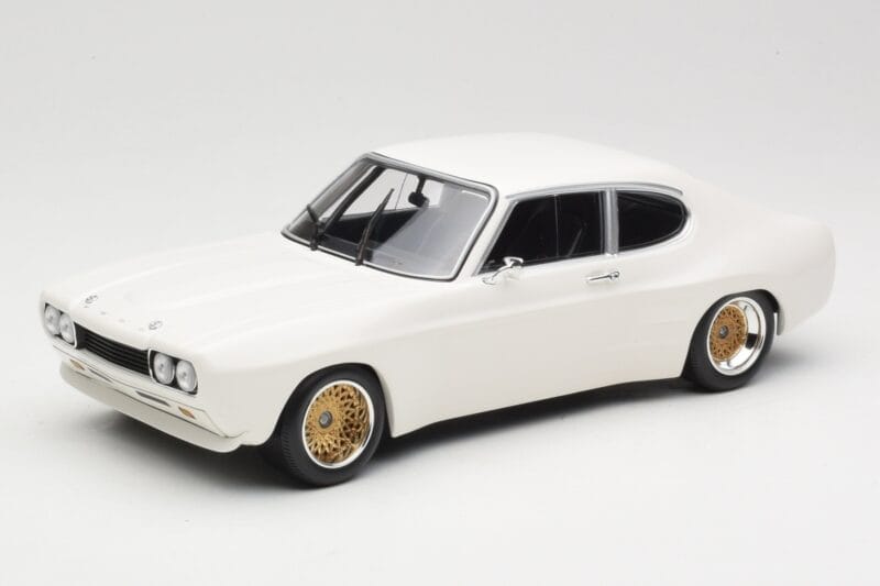 Ford Capri Mk1 RS 2600 Blanco Minichamps 1:18 155708500 Metal