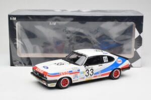 Ford Capri Mk2 3.0S #33 V. Woodman / C. Buncombe V M Woodman 3rd Place 24 Hours of Spa 1981 Minichamps 1:18 155818633 Metal - imagen 6 de 6
