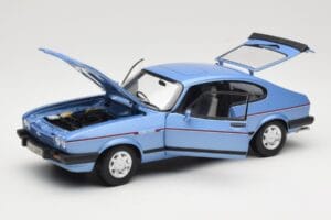 Ford Capri Mk3 2.8 Injection Paris Blue Norev 1:18 182764 Metal - imagen 2 de 8