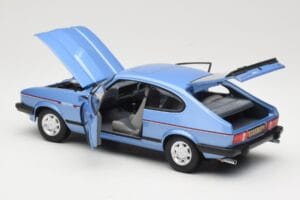 Ford Capri Mk3 2.8 Injection Paris Blue Norev 1:18 182764 Metal - imagen 3 de 8