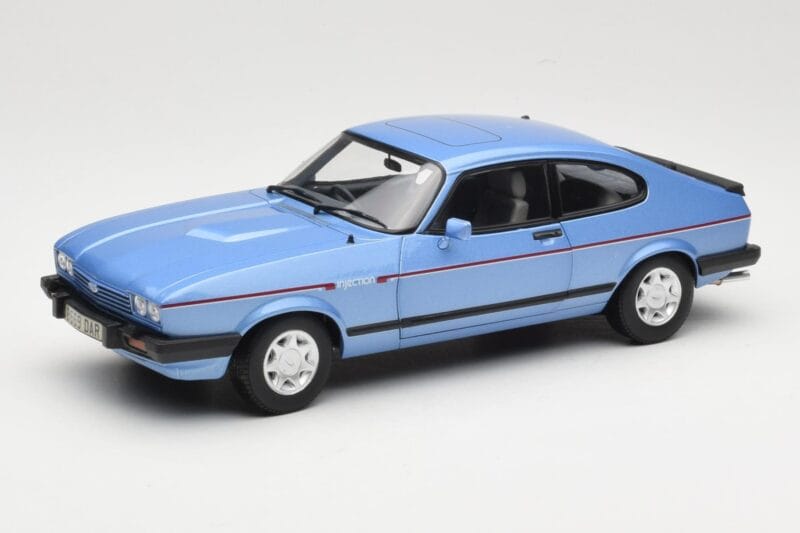 Ford Capri Mk3 2.8 Injection Paris Blue Norev 1:18 182764 Metal
