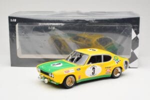 Ford Capri RS2600 BP Racing Team #3 G. Birrell / C. Bourgoignie 2nd Place 24 Hours of Spa 1972 Minichamps 1:18 155728503 Meta - imagen 6 de 6