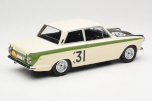Ford Cortina Lotus #31 J. Ickx / G. Staepelaere Marathon de la Route 1966 MCG 1:18 MCG18436R Metal - imagen 2 de 6