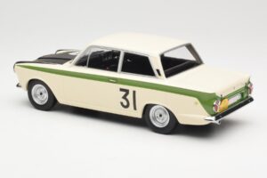 Ford Cortina Lotus #31 J. Ickx / G. Staepelaere Marathon de la Route 1966 MCG 1:18 MCG18436R Metal - imagen 5 de 6