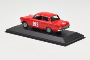 Ford Cortina Mk I #193 Rally Monte Carlo 1963 Minichamps 1:43 400638293 Metal - imagen 3 de 4