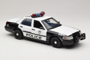 Ford Crown Victoria Police Interceptor The Hangover Movie Greenlight 1:18 12911 Metal - imagen 4 de 6