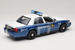 Ford Crown Victoria Police Interceptor The Walking Dead Greenlight 1:18 12957 Metal - imagen 2 de 6