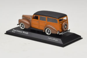 Ford DeLuxe Woody Station Wagon Marrón Minichamps 1:43 400082111 Metal - imagen 3 de 4