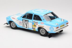 Ford Escort RS1600 #13 T. Makinen RAC Rally Winner 1973 Minichamps 1:18 100738113 Metal - imagen 7 de 8