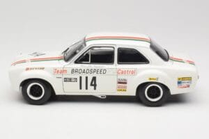 Ford Escort RS1600 #114 J. Fitzpatrick Team Broadspeed Castrol Race of Champions 1971 Minichamps 1:18 100718114 Metal - imagen 4 de 8