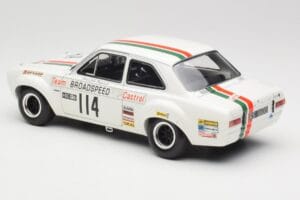 Ford Escort RS1600 #114 J. Fitzpatrick Team Broadspeed Castrol Race of Champions 1971 Minichamps 1:18 100718114 Metal - imagen 7 de 8
