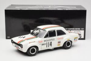Ford Escort RS1600 #114 J. Fitzpatrick Team Broadspeed Castrol Race of Champions 1971 Minichamps 1:18 100718114 Metal - imagen 8 de 8