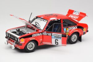 Ford Escort II RS1800 #6 R. Clark / J. Pegg RAC Rally Winner 1976 Minichamps 1:18 100768406 Metal - imagen 2 de 8