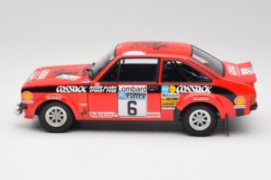Ford Escort II RS1800 #6 R. Clark / J. Pegg RAC Rally Winner 1976 Minichamps 1:18 100768406 Metal - imagen 4 de 8