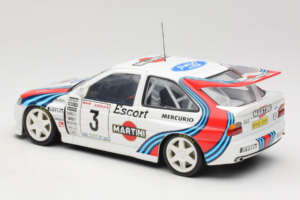 Ford Escort RS Cosworth Martini #3 1000 Miglia 1995 UT Models 1:18 39550 Metal - imagen 7 de 8