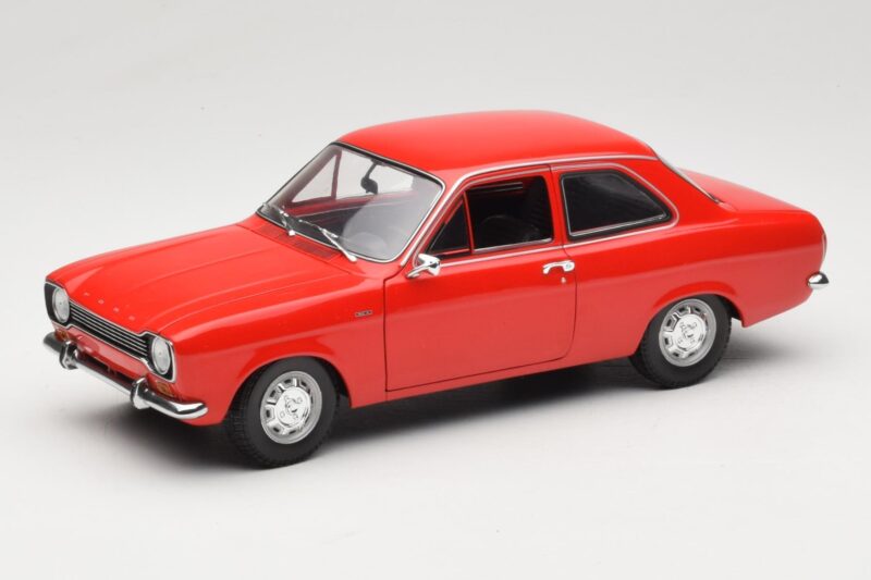 Ford Escort Mk1 Street Rojo Minichamps 1:18 100081001 Metal