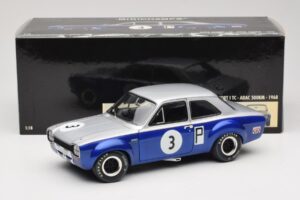 Ford Escort Mk1 Twin Cam #3 ADAC 500 km Nurburgring ETCC 1968 Minichamps 1:18 100688193 Metal - imagen 8 de 8