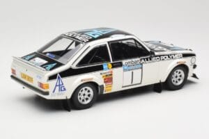 Ford Escort Mk2 RS 1800 #1 T. Mäkinen / H. Liddon Allied Polymer Group Winners Lombard RAC Rally 1975 Minichamps 1:18 1557587 - imagen 2 de 6