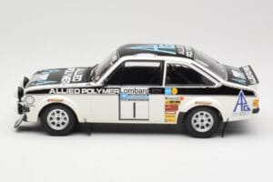 Ford Escort Mk2 RS 1800 #1 T. Mäkinen / H. Liddon Allied Polymer Group Winners Lombard RAC Rally 1975 Minichamps 1:18 1557587 - imagen 3 de 6
