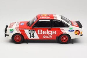 Ford Escort Mk2 RS 1800 #14 Droogmans / Joosten Belga 3rd Place Lotto Haspengouw Rally 1983 Minichamps 1:18 155838714 Metal - imagen 3 de 6
