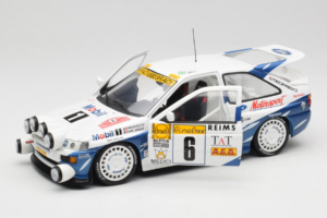 Ford Escort RS Cosworth Mobil 1 #6 F. Delecour / D. Grataloup Rally Monte Carlo Night Version Winner 1994 UT Models 1:18 3945 - imagen 2 de 8