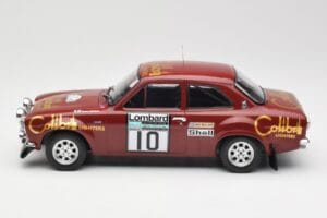 Ford Escort RS 1600 Mk1 #10 H. Mikkola / J. Davenport RAC Rally 1974 IXO 1:18 18RMC047C Metal - imagen 3 de 6