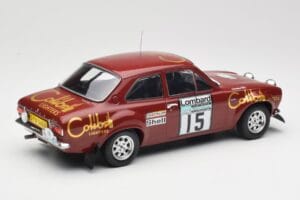 Ford Escort RS 1600 Mk1 #15 M. Alen / I. Kivimäki RAC Rally 1974 IXO 1:18 18RMC047B Metal - imagen 2 de 6