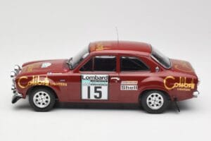 Ford Escort RS 1600 Mk1 #15 M. Alen / I. Kivimäki RAC Rally 1974 IXO 1:18 18RMC047B Metal - imagen 3 de 6
