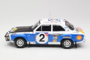 Ford Escort RS 1600 Mk1 #2 R. Clark / J. Porter Safari Rally 1973 IXO 1:18 18RMC075A Metal - imagen 3 de 6