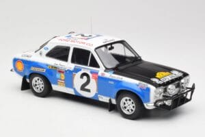 Ford Escort RS 1600 Mk1 #2 R. Clark / J. Porter Safari Rally 1973 IXO 1:18 18RMC075A Metal - imagen 4 de 6
