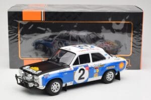 Ford Escort RS 1600 Mk1 #2 R. Clark / J. Porter Safari Rally 1973 IXO 1:18 18RMC075A Metal - imagen 6 de 6