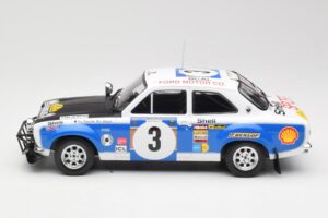 Ford Escort RS 1600 Mk1 #3 V. Preston Jr. / B. Smith Safari Rally 1973 IXO 1:18 18RMC075B Metal - imagen 3 de 6