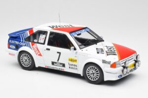 Ford Escort RS Turbo #7 Lotto Haspengouw Rally 1985 MCG 1:18 MCG18421 Metal - imagen 4 de 6