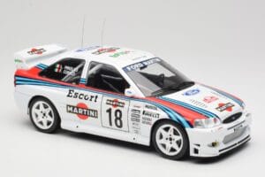 Ford Escort WRC Martini Racing #18 G. Cunico / G. Pirollo Rally San Remo 1998 IXO 1:18 18RMC171A Metal - imagen 4 de 6