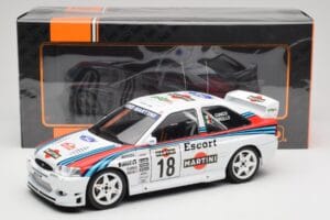 Ford Escort WRC Martini Racing #18 G. Cunico / G. Pirollo Rally San Remo 1998 IXO 1:18 18RMC171A Metal - imagen 6 de 6