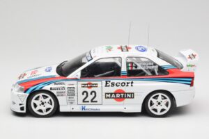 Ford Escort WRC Martini Racing #22 A. Medeghini / B. Medeghini Rally San Remo 1998 IXO 1:18 18RMC171B Metal - imagen 3 de 6