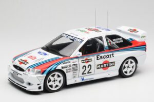 Ford Escort WRC Martini Racing #22 A. Medeghini / B. Medeghini Rally San Remo 1998 IXO 1:18 18RMC171B Metal