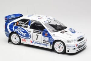 Ford Escort WRC #7 J. Kankkunen / J. Repo RAC Rally 1998 IXO 1:18 18RMC170A Metal - imagen 4 de 6