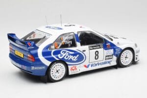 Ford Escort WRC #8 B. Thiry / S. Prevot RAC Rally 1998 IXO 1:18 18RMC170B Metal - imagen 2 de 6