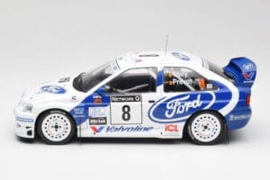 Ford Escort WRC #8 B. Thiry / S. Prevot RAC Rally 1998 IXO 1:18 18RMC170B Metal - imagen 3 de 6