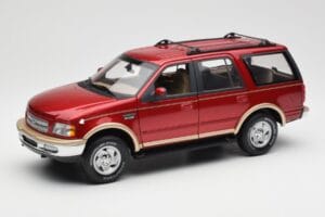 Ford Expedition Eddie Bauer Rojo Metalizado UT Models 1:18 22711 Metal