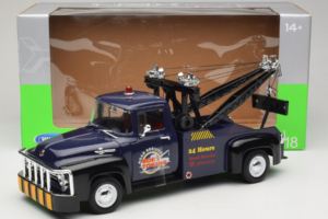 Ford F-100 Grúa Bob's Towing Welly 1:18 19834-W Metal - imagen 6 de 6