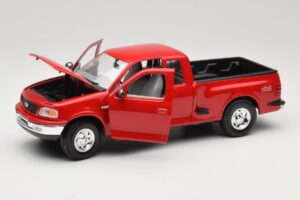 Ford F-150 Flareside SuperCab Rojo Mira 1:18 6217 Metal - imagen 2 de 8