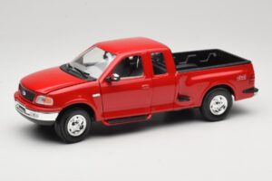 Ford F-150 Flareside SuperCab Rojo Mira 1:18 6217 Metal