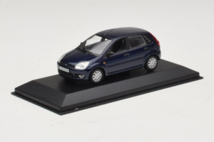 Ford Fiesta Mk5 4-Door Azul Oscuro Minichamps 1:43 FIESTA001 Metal - imagen 2 de 4