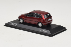 Ford Fiesta Mk5 Rojo Metalizado Minichamps 1:43 400081101 Metal - imagen 3 de 4