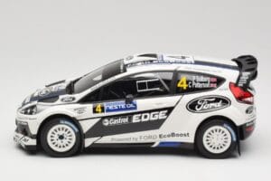 Ford Fiesta RS WRC #4 H. Solberg / C. Patterson Ford Rally Team Rally Finland 2012 Minichamps 1:18 151120804 Metal - imagen 3 de 6