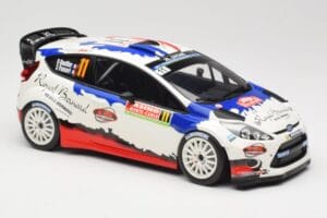 Ford Fiesta RS WRC #11 B. Bouffier / X. Panseri Rally Monte Carlo 2014 Minichamps 1:18 151140811 Metal - imagen 4 de 6