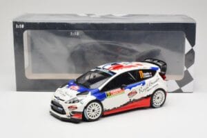 Ford Fiesta RS WRC #11 B. Bouffier / X. Panseri Rally Monte Carlo 2014 Minichamps 1:18 151140811 Metal - imagen 6 de 6